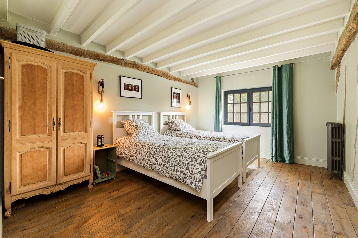 Chambre Mizzle, deux lits simples